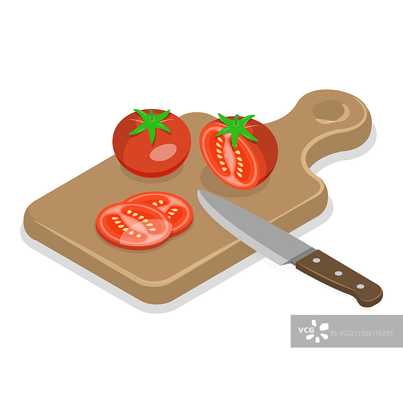 3D等距平面烹饪食品图集图片素材