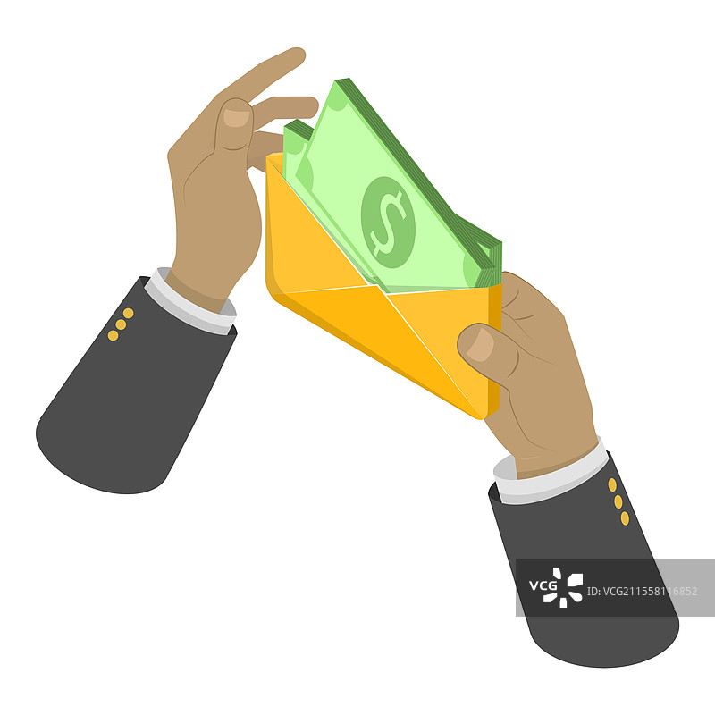 3D等距平面手部图形图片素材