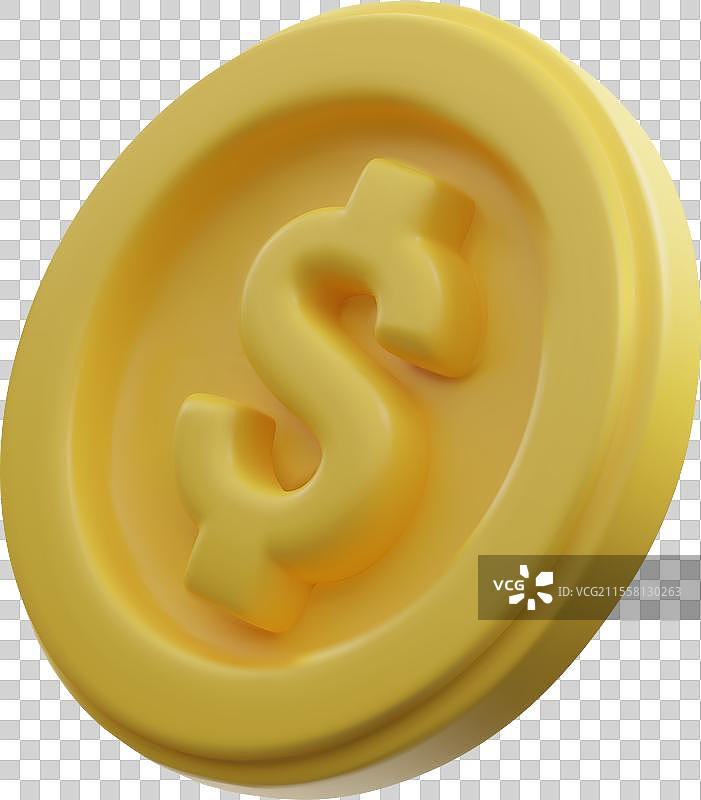 用于支付和商业的3D硬币图标图片素材