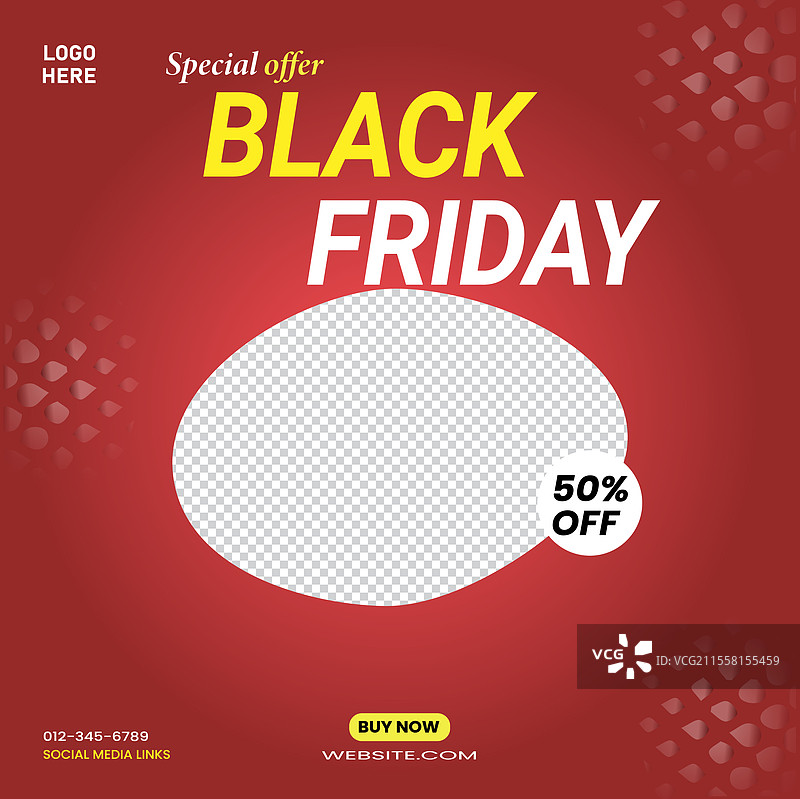 社交媒体帖子图片素材