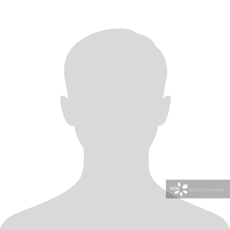 头像男性图标个人资料占位符匿名图片素材