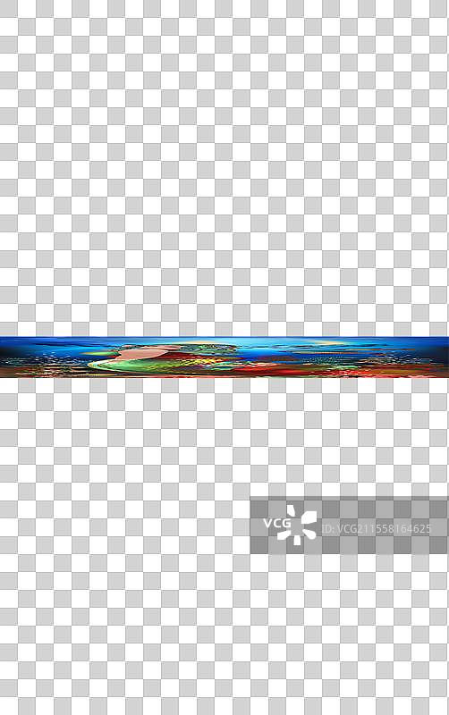 热带风情的胖美人鱼水下壁纸图片素材