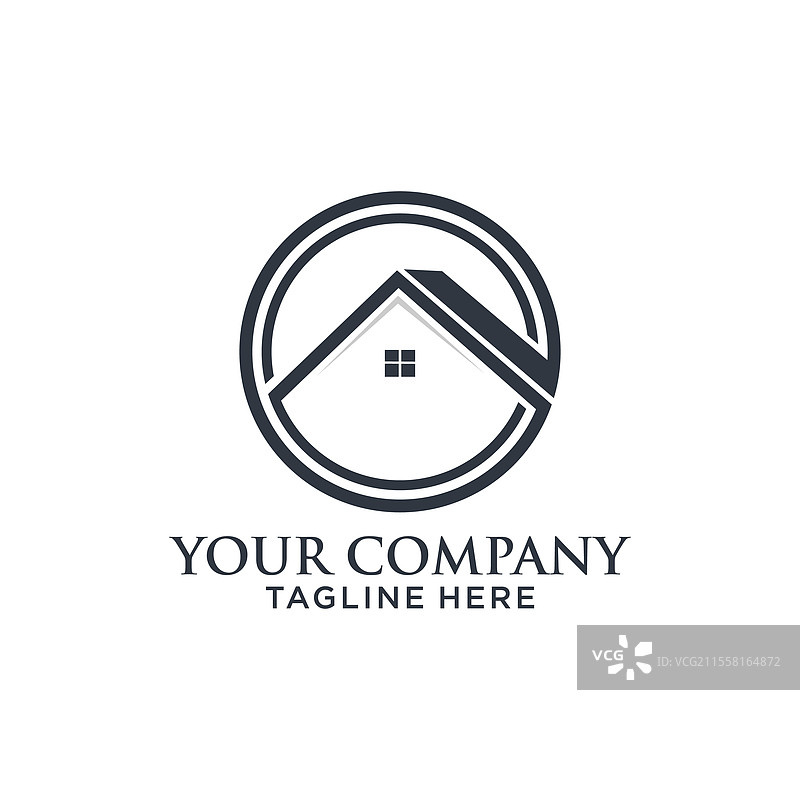 房地产logo设计图片素材