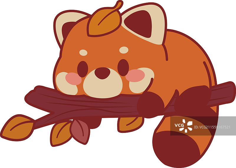 可爱的卡通红色搞笑角色图片素材