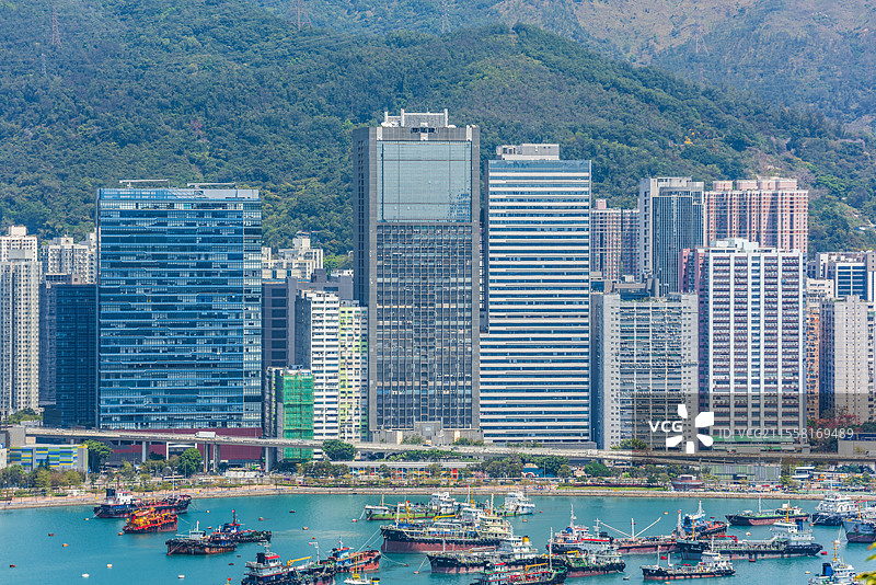 香港荃湾工业中心 香港产业园图片素材