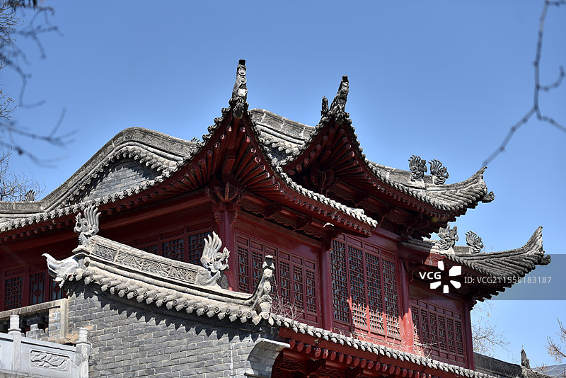 三原李靖故居石刻区来自北山唐陵的石羊图片素材