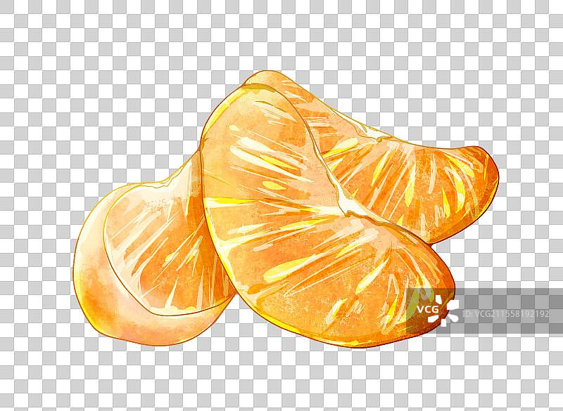 橘子瓣图片素材