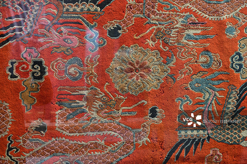 西藏博物馆内的展品图片素材