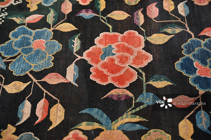 西藏博物馆内的展品图片素材