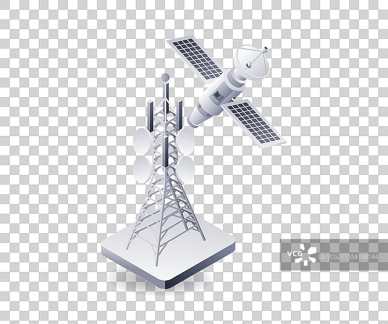 卫星网络信息技术图片素材