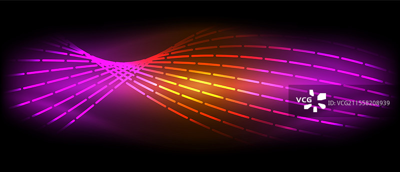 看起来像是从一个物体中射出的彩虹光芒图片素材