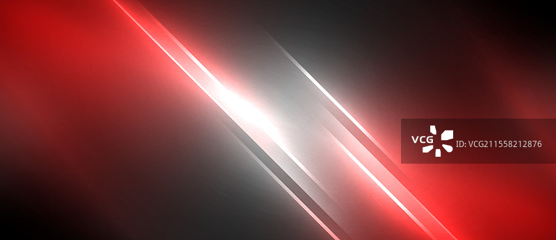 汽车照明活动，红色和白色灯光图片素材