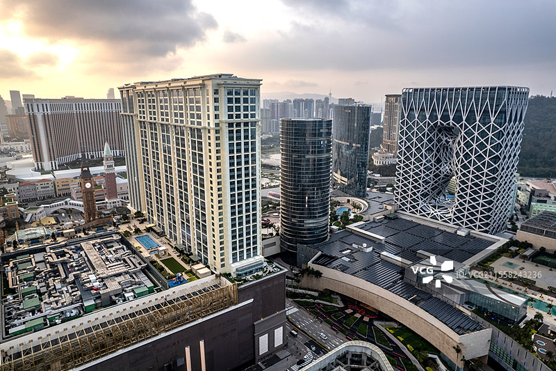 中国澳门新濠天地图片素材