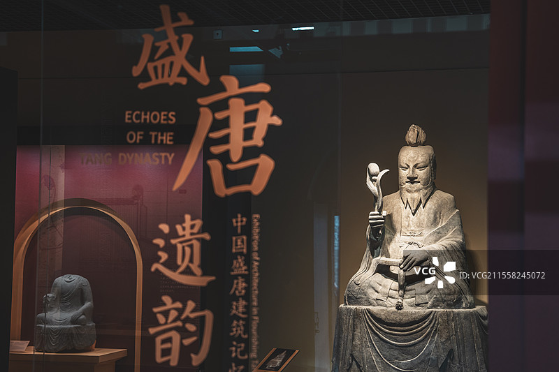 山西太原纯阳宫 常阳天尊像图片素材