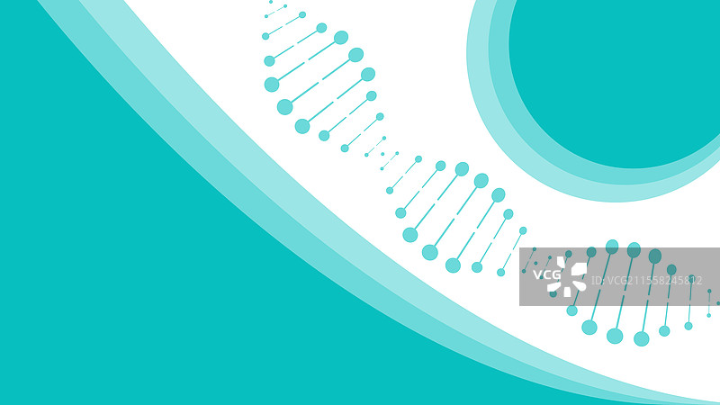 抽象的DNA科学背景图片素材