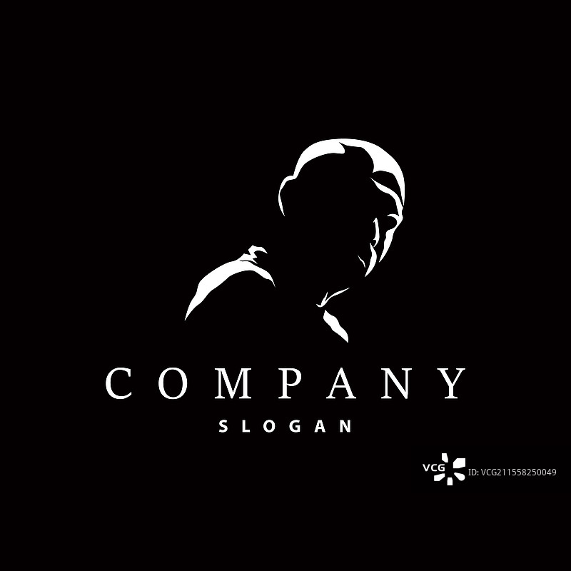 黑手党标志，西装侦探人影图片素材