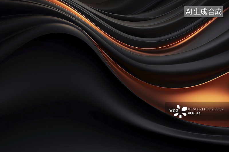 【AI数字艺术】暗黑系流动壁纸图片素材