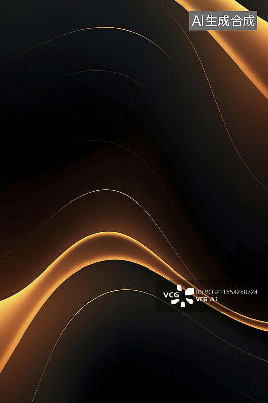 【AI数字艺术】暗黑系流动壁纸图片素材