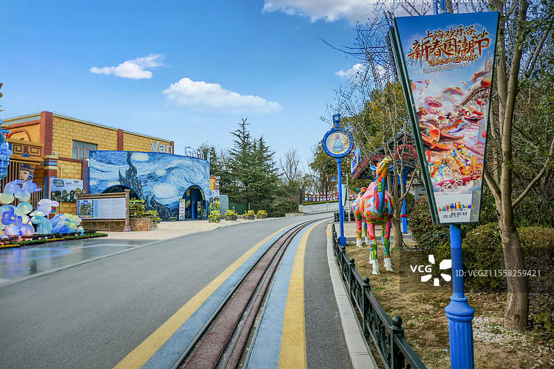 上海欢乐谷图片素材