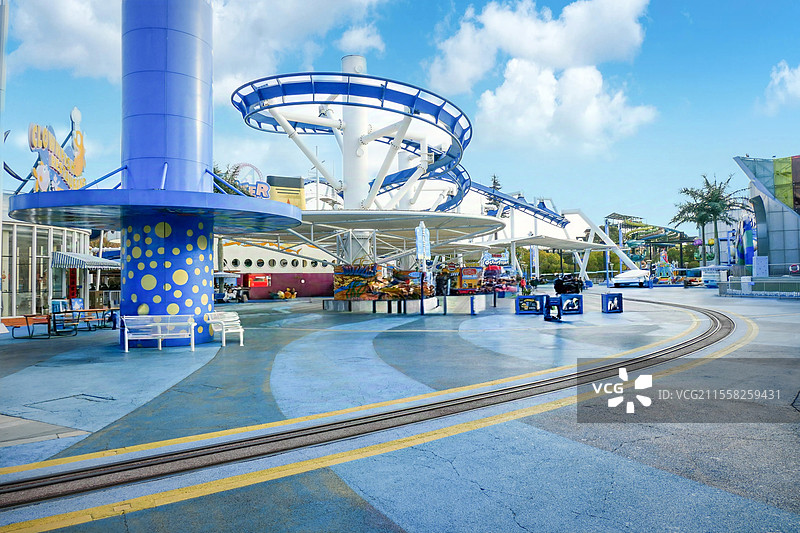 上海欢乐谷图片素材