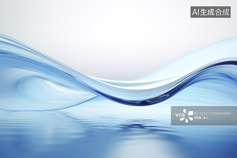 【AI数字艺术】水流体壁纸图片素材