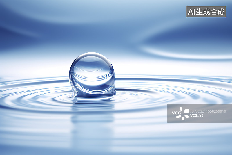 【AI数字艺术】水流体壁纸图片素材