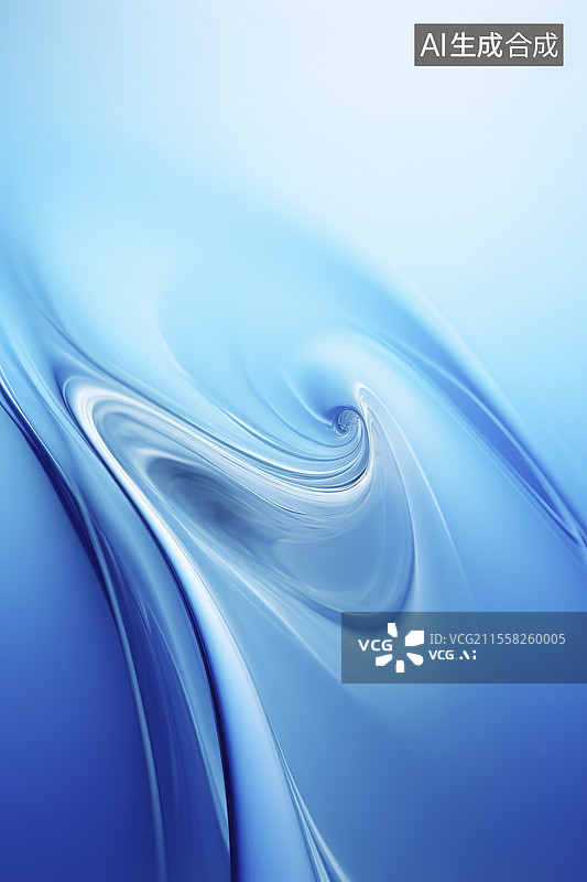 【AI数字艺术】水流体壁纸图片素材