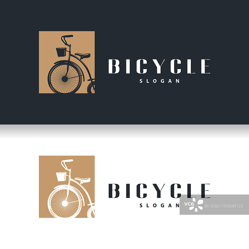 自行车运动俱乐部简单的自行车标志设计图片素材