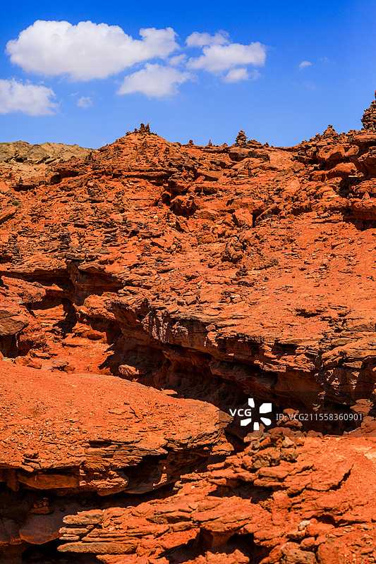 不像地球像火星的西部梦幻大峡谷图片素材