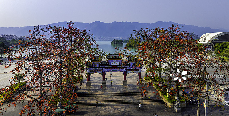 广东肇庆星湖风景名胜区图片素材
