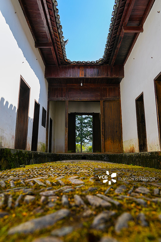 井冈山茨坪镇大井毛泽东故居图片素材