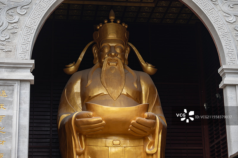 包山禅寺财神殿图片素材