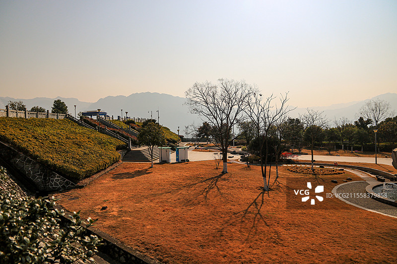 湖北宜昌三峡大坝国家级风景区坛子岭图片素材