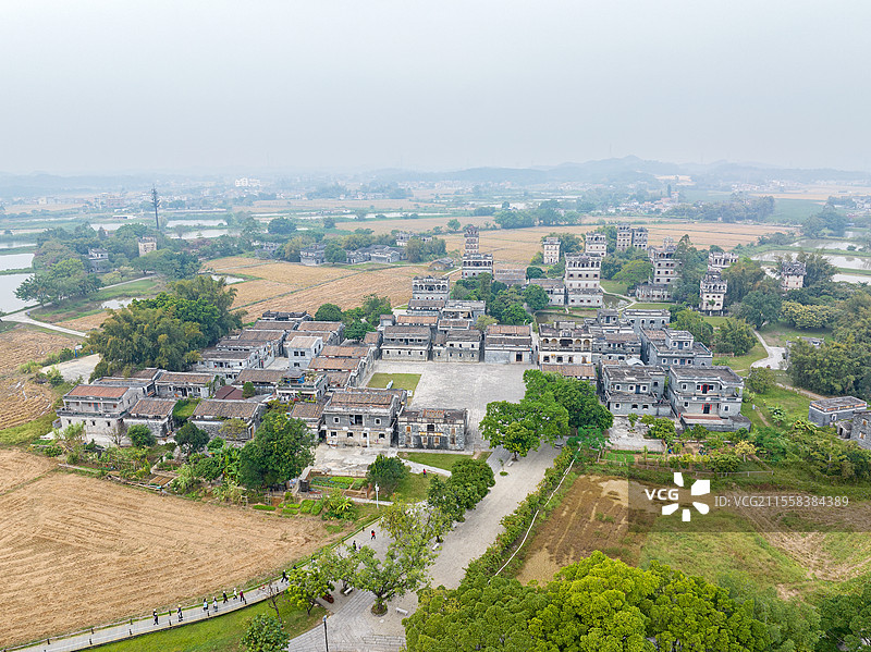 广州开平碉楼自力村景区图片素材