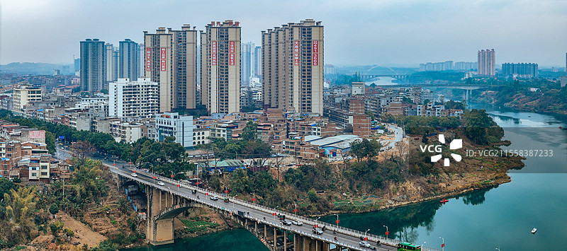 来宾市 兴宾区 盘古大道 平西村 城市图片素材