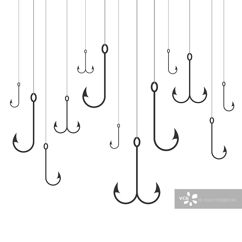 鱼钩壁纸图片素材