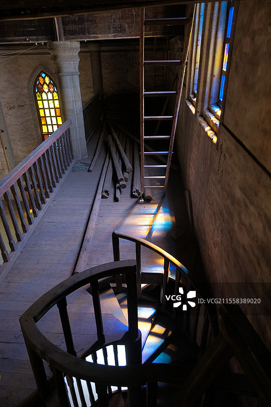 四川内江资中县天主堂图片素材