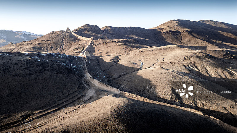 山中游龙图片素材