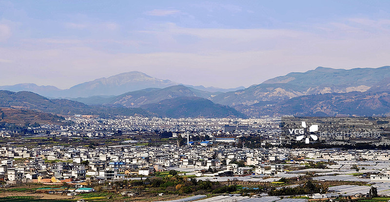 保山市隆阳区城市风光图片素材