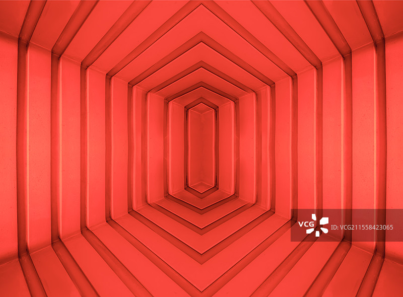 成都市成都艺术装置设计螺旋楼梯文殊院红色主题建筑玻璃外墙设计全全景图片素材