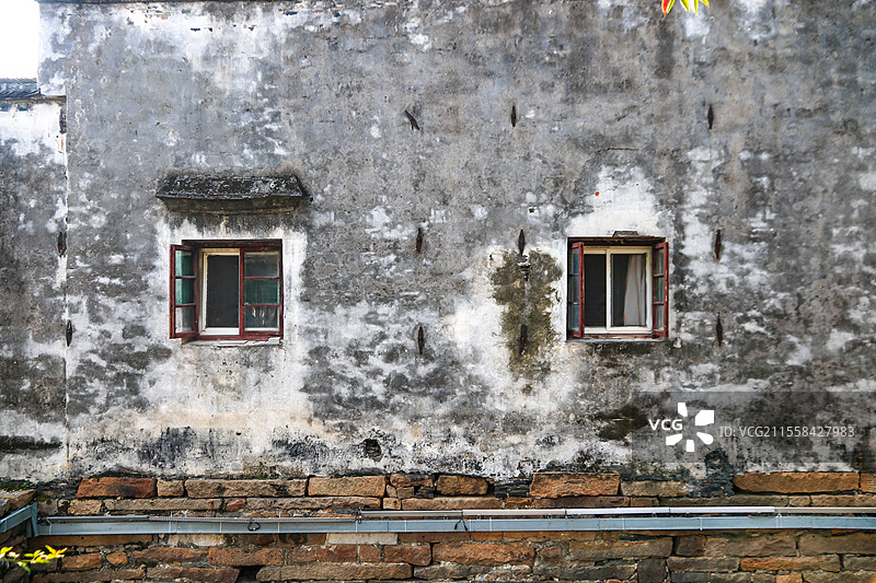 江苏苏州平江路历史文化街区江南水乡小桥流水人家图片素材