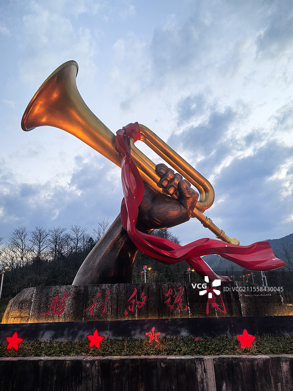 胜利的号角（1）图片素材