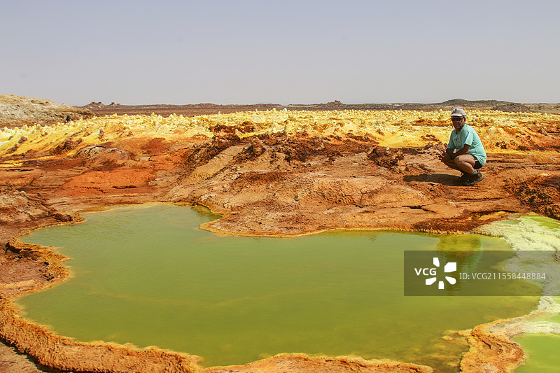 达洛尔火山，埃塞俄比亚图片素材
