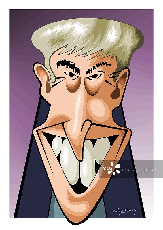 澳大利亚免疫学家彼得·多赫提的插图图片素材