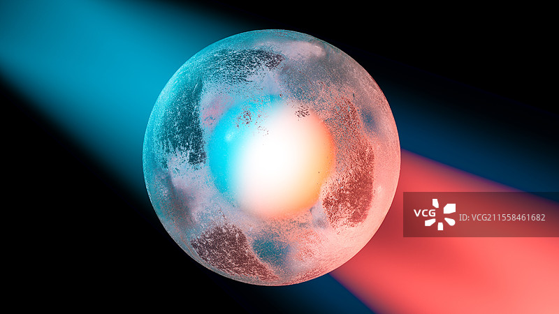 钙钛矿量子点的概念插图图片素材