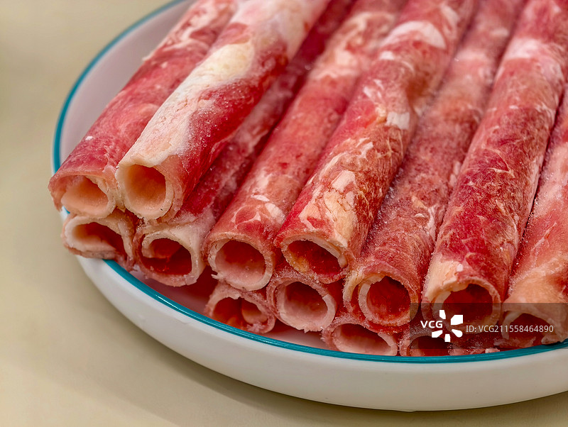美味的牛肉卷图片素材