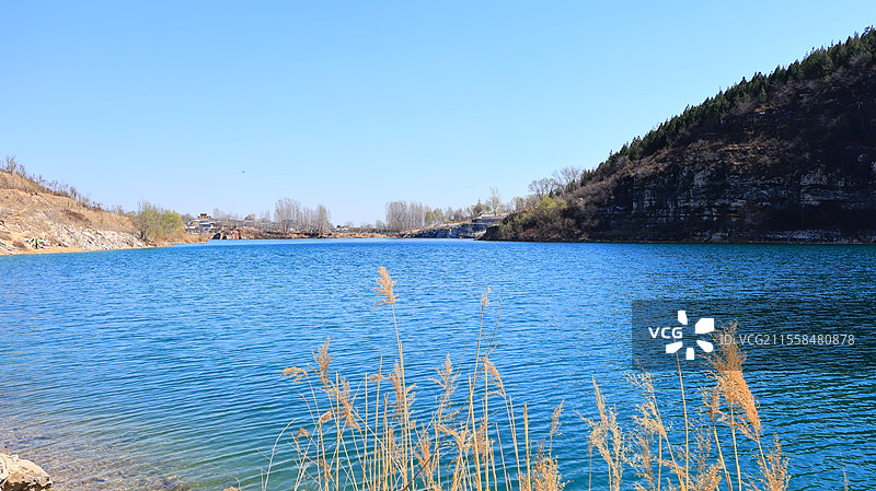 北京的翡翠湖图片素材