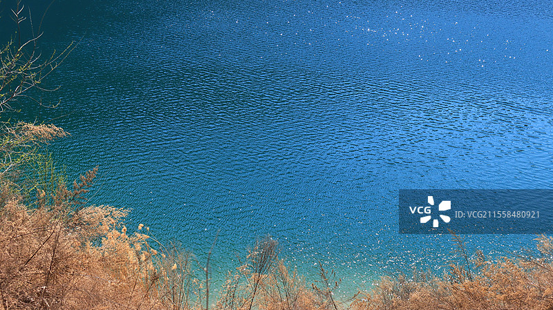 北京的翡翠湖图片素材