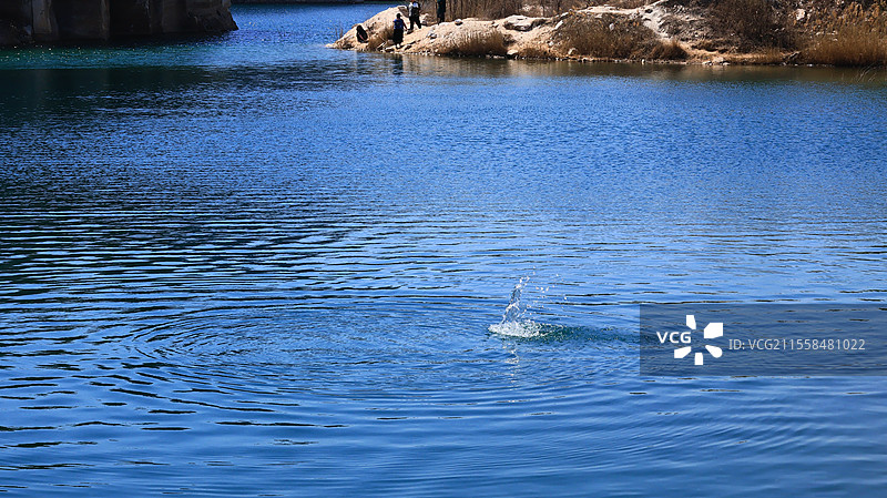 北京的翡翠湖图片素材