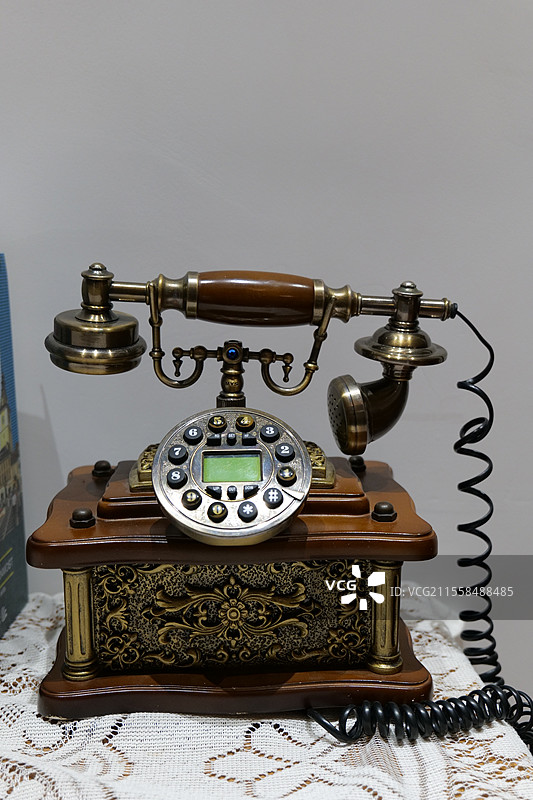 老式电话机图片素材